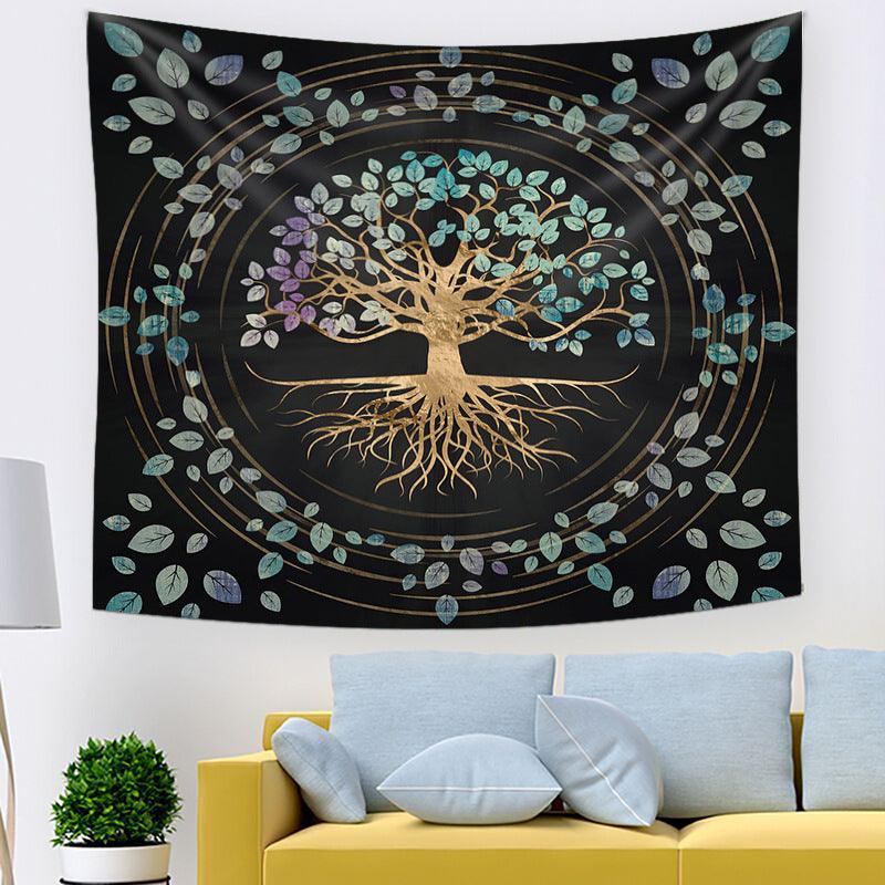 Tree Of Life Tapestry Home Room Decoration Student Dormitory Bedside - Pacisia