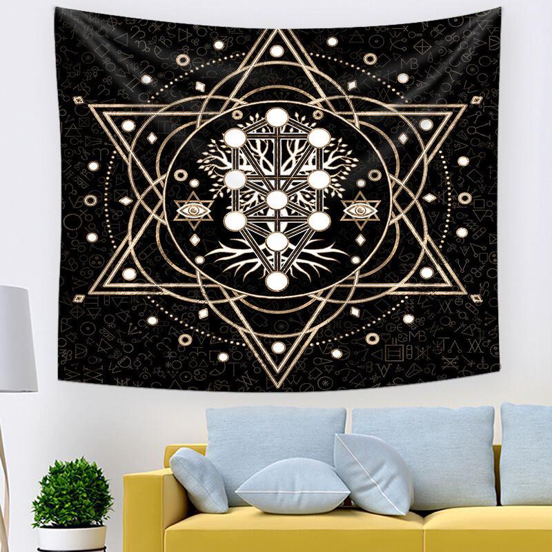 Tree Of Life Tapestry Home Room Decoration Student Dormitory Bedside - Pacisia