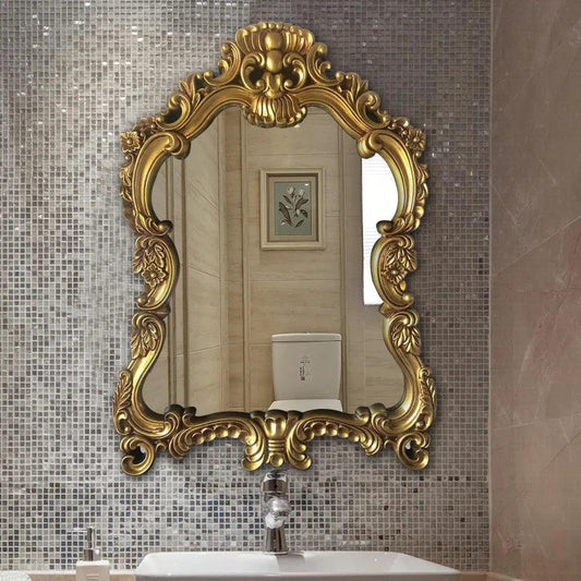 Unbreakable Wall Mirror Irregular Glass Cute Portable Mirror Bathroom Makeup Espejos Adhesivo De Pared Quirky Home Decor - Pacisia