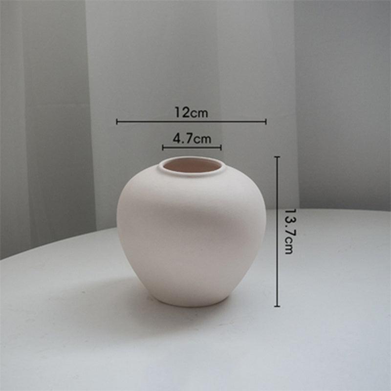 Unburnt Ceramic Small Vase Homestay Art Decoration Dried Flower Decoration - Pacisia