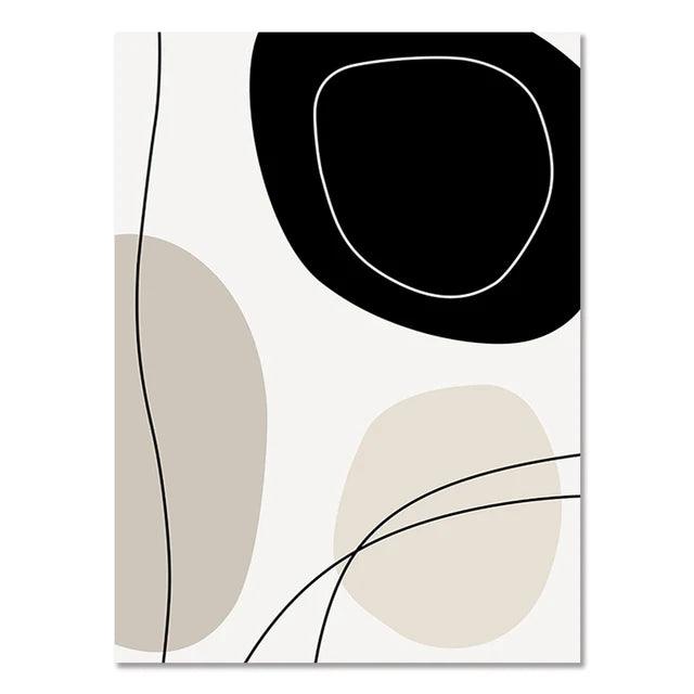 Abstract Bohemian Wall Art Poster Boho Canvas Paintings on The Wall Picture for Living Room Interior Painting Room Decoration - Pacisia