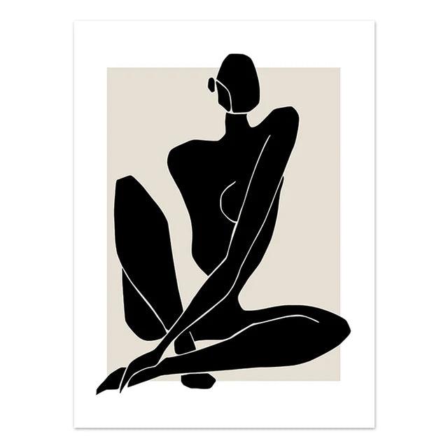 Abstract Bohemian Wall Art Poster Boho Canvas Paintings on The Wall Picture for Living Room Interior Painting Room Decoration - Pacisia