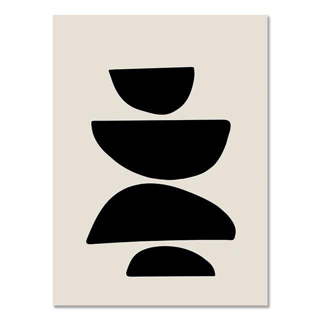 Abstract Bohemian Wall Art Poster Boho Canvas Paintings on The Wall Picture for Living Room Interior Painting Room Decoration - Pacisia