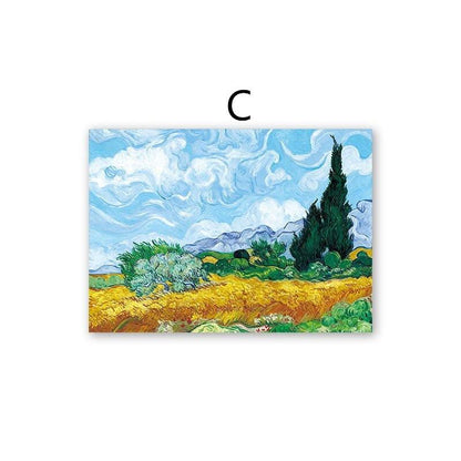 Van Gogh Abstract Oil Painting - Modern Canvas Art | Pacisia - Pacisia