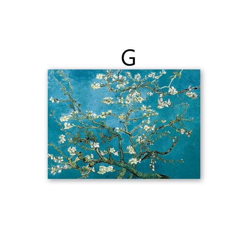 Van Gogh Abstract Oil Painting - Modern Canvas Art | Pacisia - Pacisia