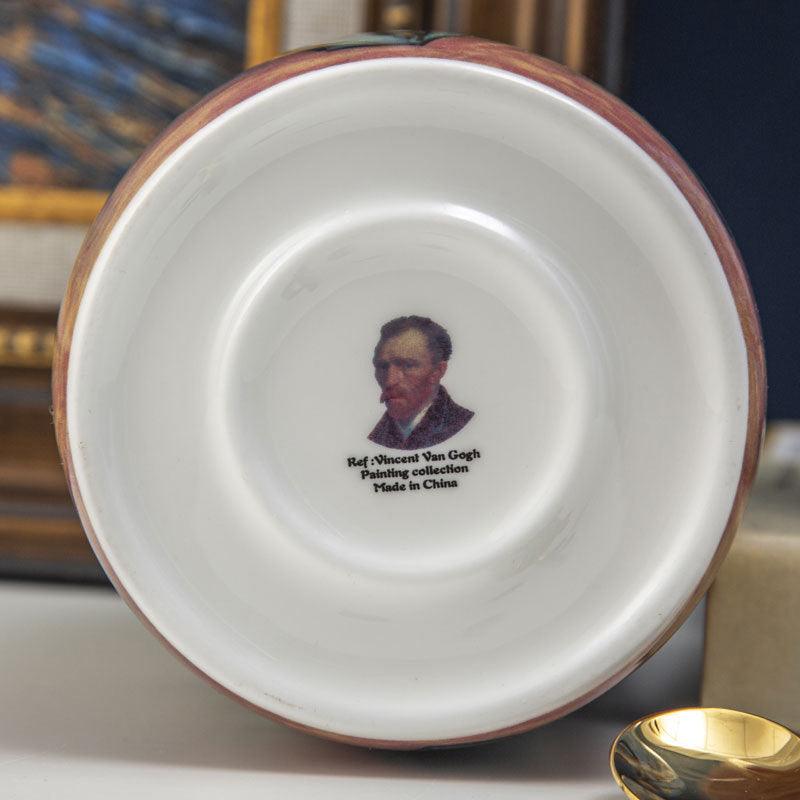 Van Gogh Apricot Tree Ceramic Vase Pastoral Style - Pacisia