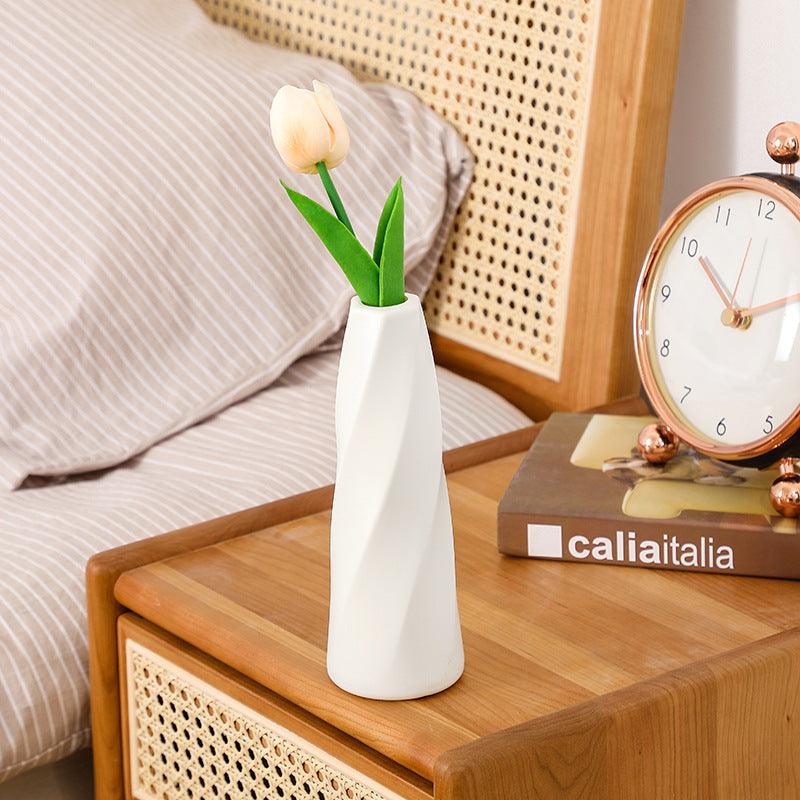 Vase Decoration Living Room Flower Arrangement Dried Flower Soft Decoration - Pacisia