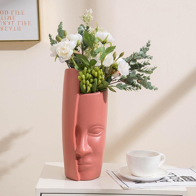 Vase Decoration Living Room Flower Arrangement Modern Light Luxury Style - Pacisia