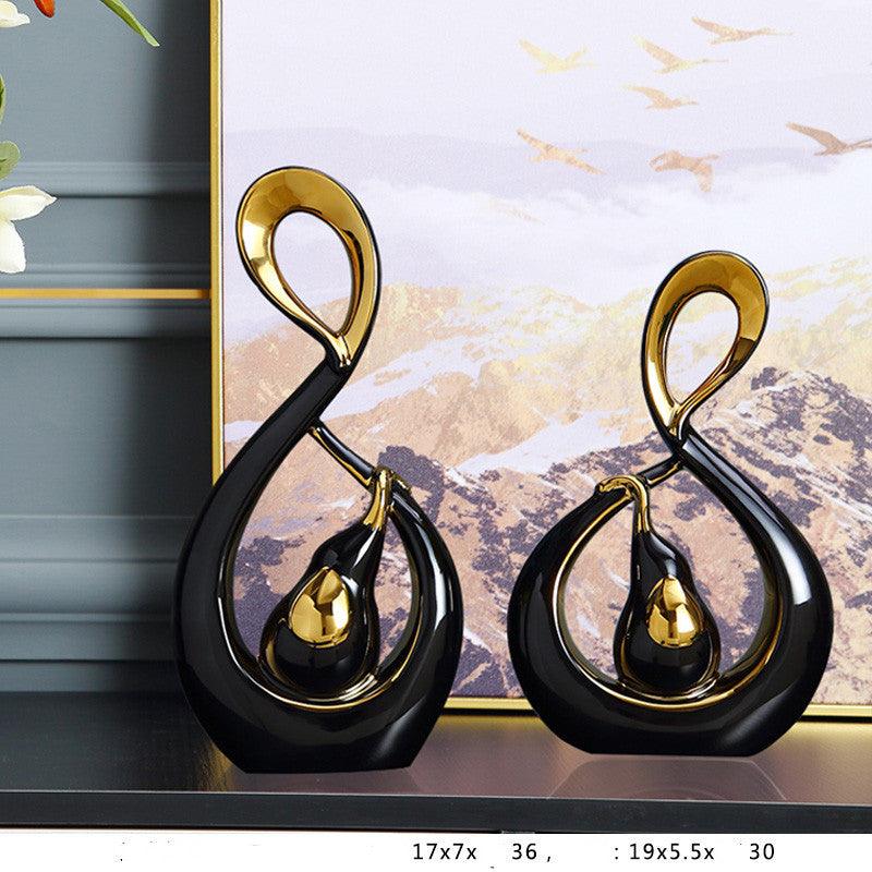 Vase Flower Stand Living Room Wine Cabinet Modern Nordic Decoration Creative High-End - Pacisia