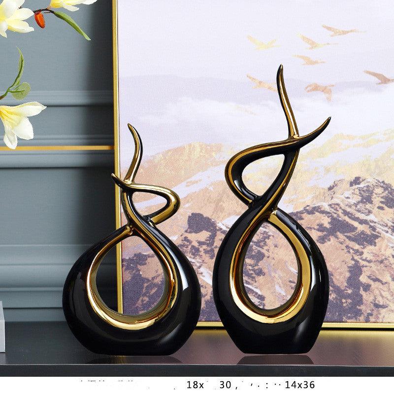 Vase Flower Stand Living Room Wine Cabinet Modern Nordic Decoration Creative High-End - Pacisia