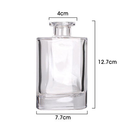 Vase Glass Transparent Small Flower Arrangement Dried Flower Aromatherapy - Pacisia