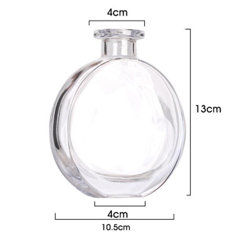 Vase Glass Transparent Small Flower Arrangement Dried Flower Aromatherapy - Pacisia