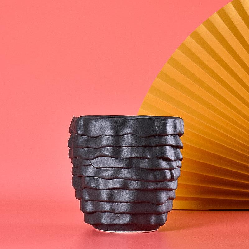 Vase Modern Minimalist Style TV Cabinet Flower Arrangement Ornaments - Pacisia