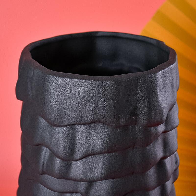 Vase Modern Minimalist Style TV Cabinet Flower Arrangement Ornaments - Pacisia