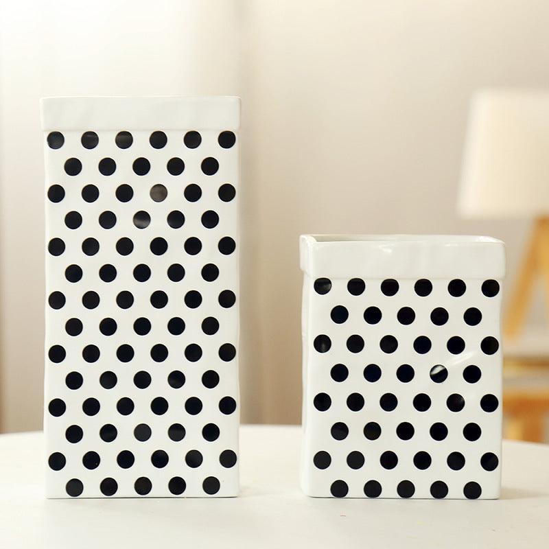 Vase Northern European Originality Contracted Ceramics - Pacisia