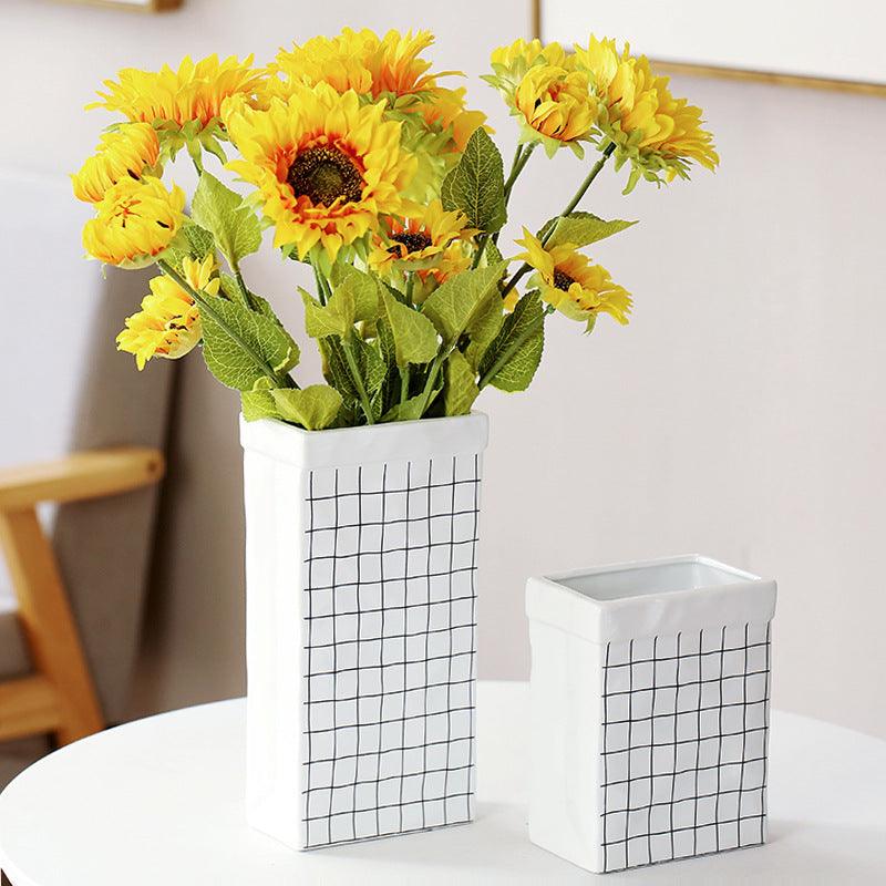 Vase Northern European Originality Contracted Ceramics - Pacisia