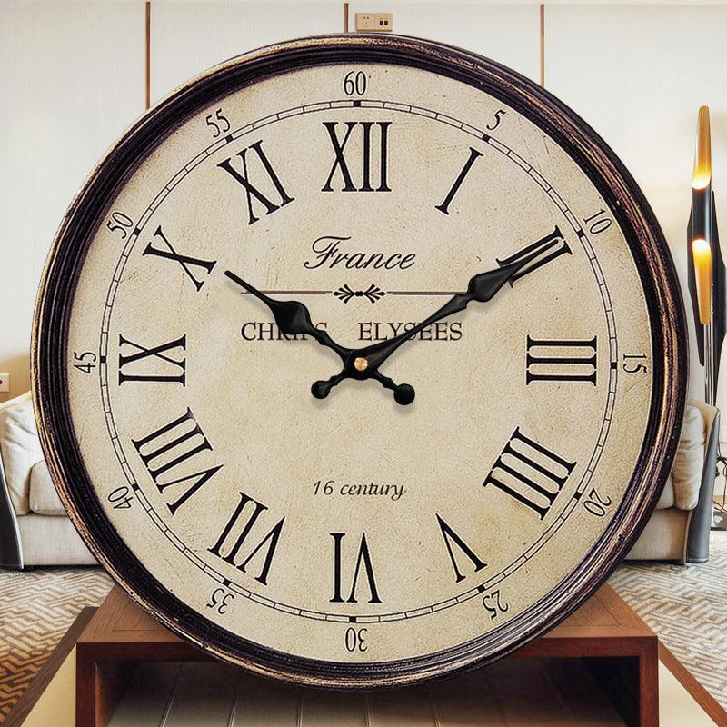 Vintage clock fashion digital wall clock - Pacisia