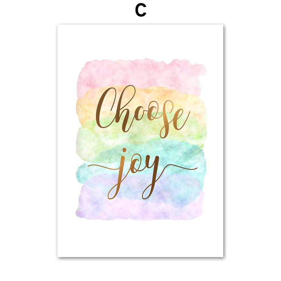 Vintage Inspirational Quote Canvas Art - Wall Painting - Pacisia