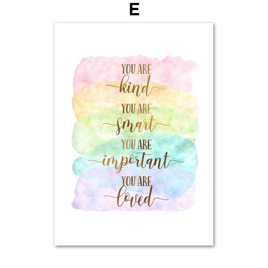 Vintage Inspirational Quote Canvas Art - Wall Painting - Pacisia