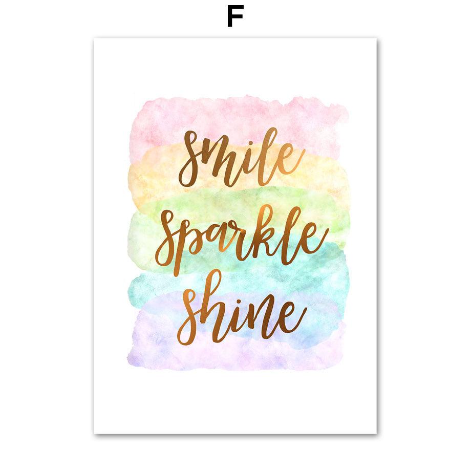 Vintage Inspirational Quote Canvas Art - Wall Painting - Pacisia