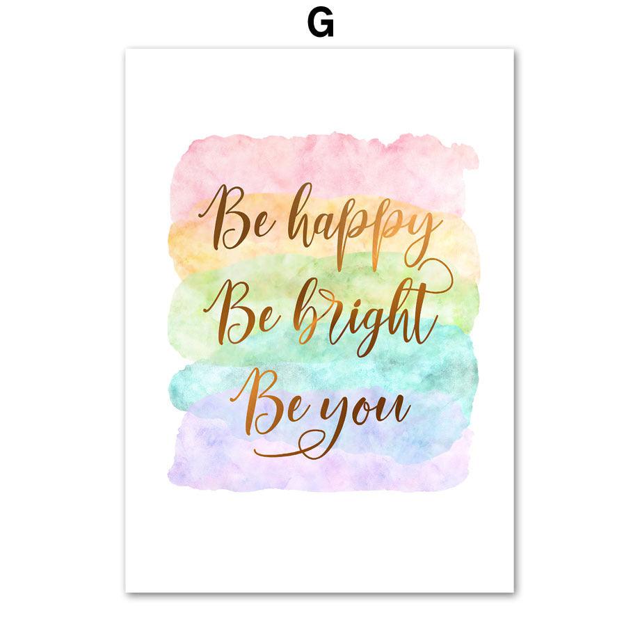 Vintage Inspirational Quote Canvas Art - Wall Painting - Pacisia
