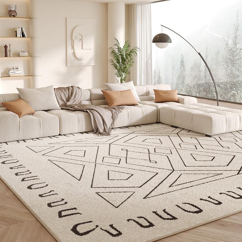 Vintage Sofa Tea Table Imitation Cashmere Carpet - Pacisia