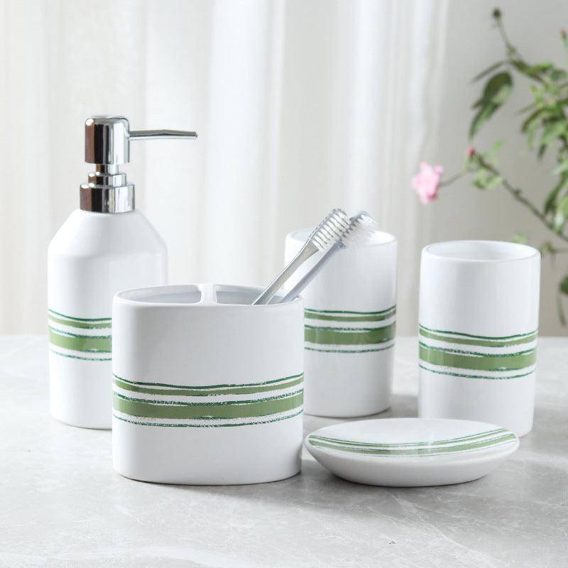 Wash Cup Set, Mouth Cup Set, Ceramic - Pacisia