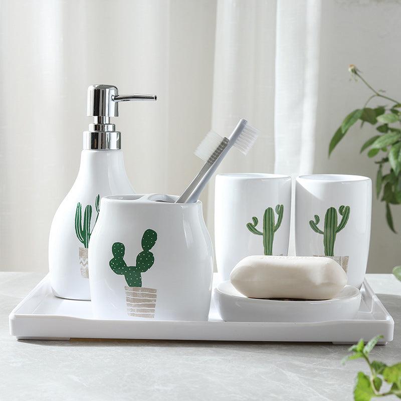 Wash Cup Set, Mouth Cup Set, Ceramic - Pacisia