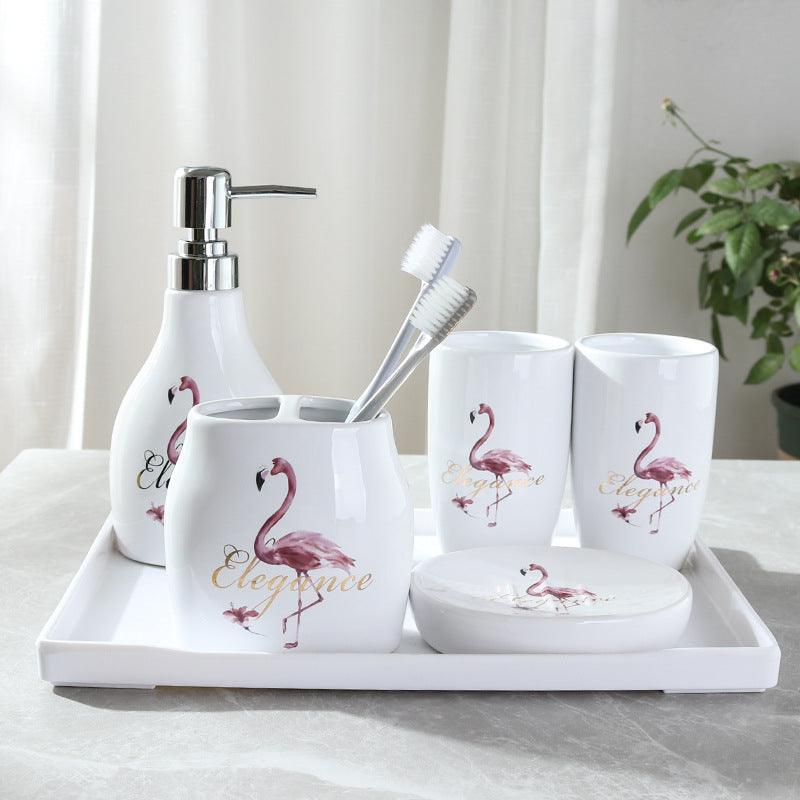 Wash Cup Set, Mouth Cup Set, Ceramic - Pacisia