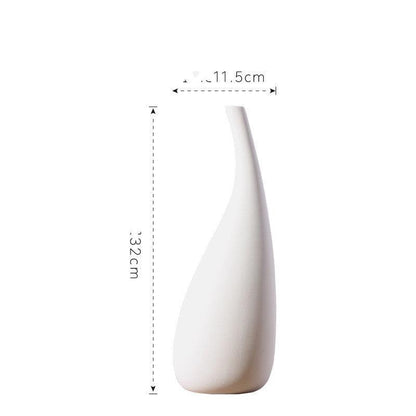 Water drop ceramic vase ornaments - Pacisia