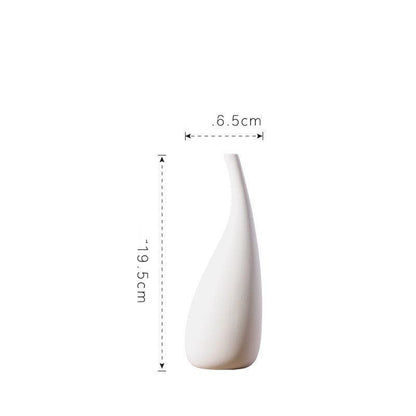 Water drop ceramic vase ornaments - Pacisia