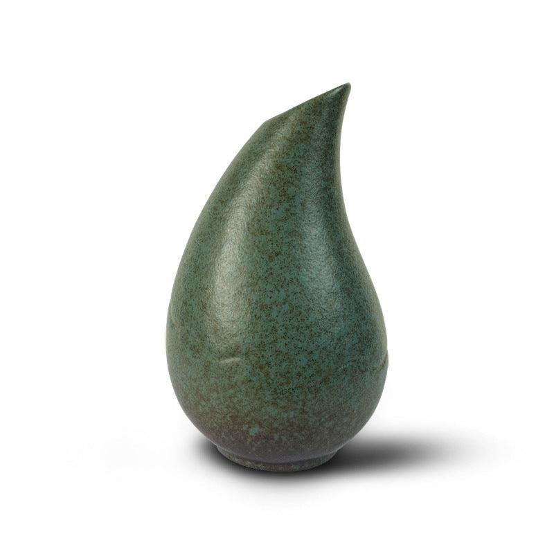 Water drop stoneware Japanese kiln color changing glaze vase - Pacisia