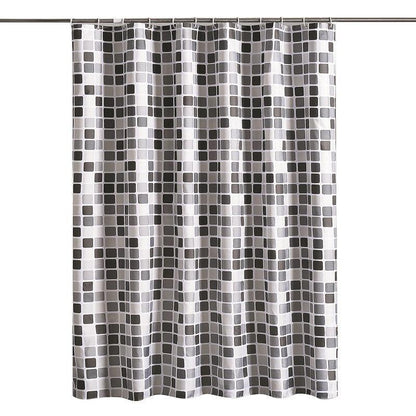 Waterproof Bathroom Polyester Fabric Mosaic Shower Curtain - Pacisia