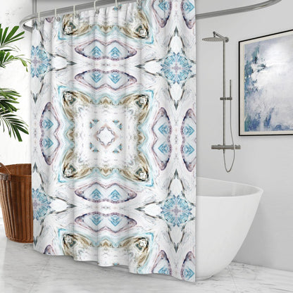 Waterproof Shower Curtain Cross-border Amazon Polyester Toilet Shower Curtain - Pacisia