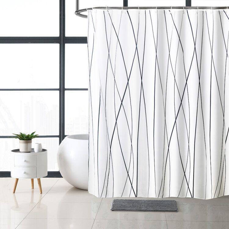 Waterproof Shower Curtain Cross-border Toilet Blocking Curtain - Pacisia