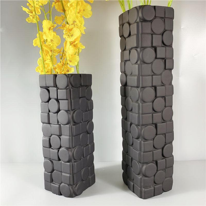 White Creative Floral Vase Decoration - Pacisia