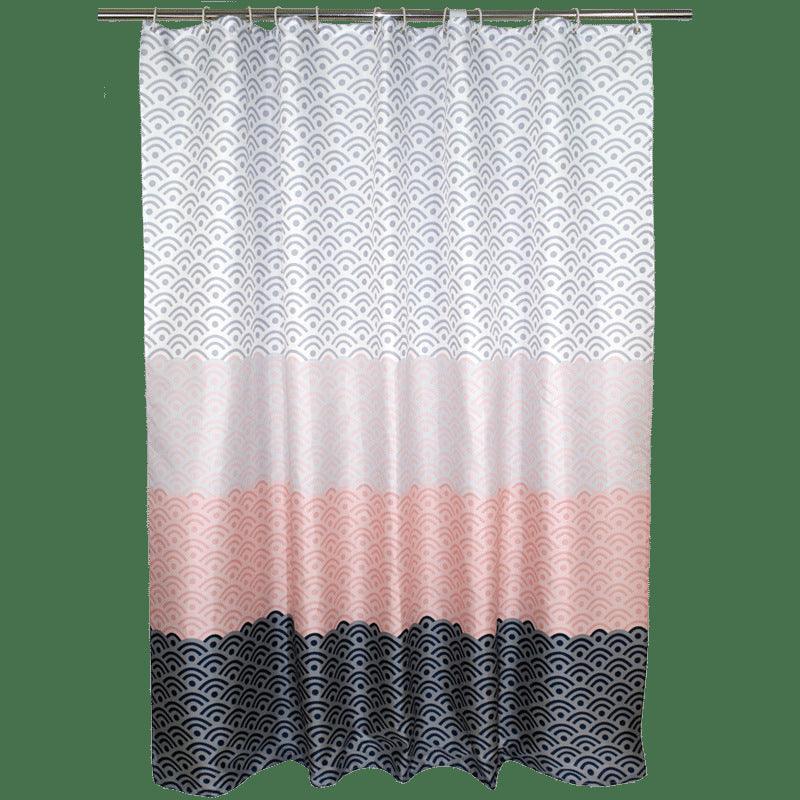 WIFI flower type shower curtain fabric - Pacisia