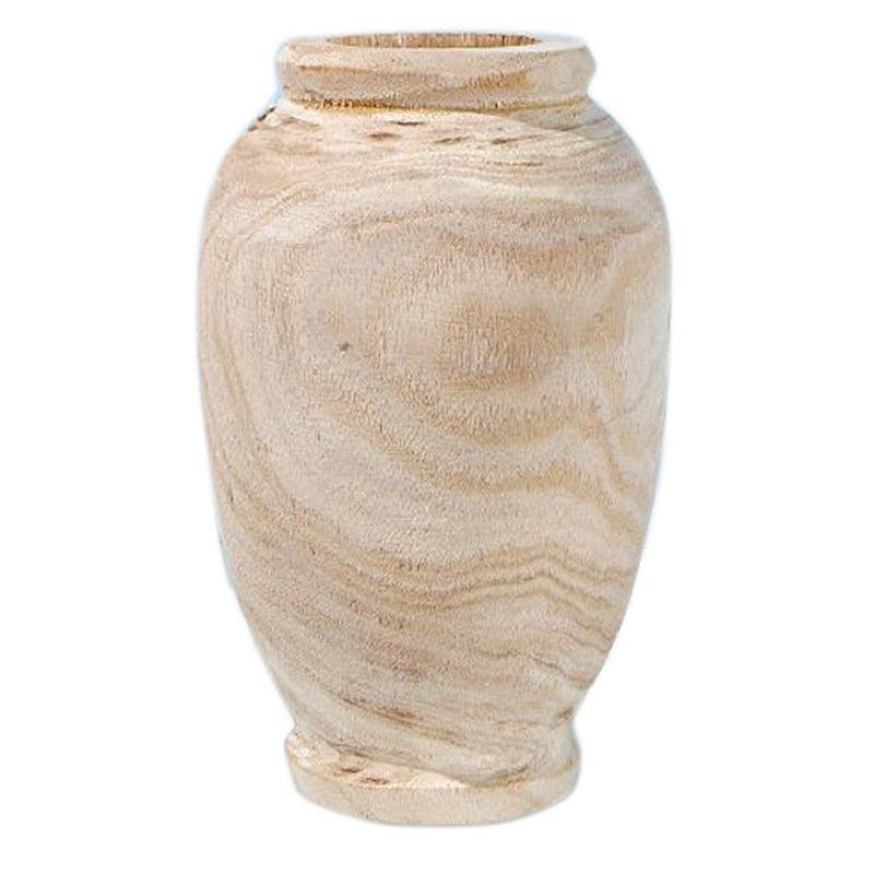Wooden Vase Decoration Living Room Solid Wood Tableware Vase Decoration Home Decoration - Pacisia