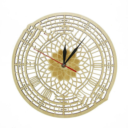 Wooden Wall Clock Custom London Big Ben Style Wall Clock Modern Wall Decoration Wall Clock - Pacisia