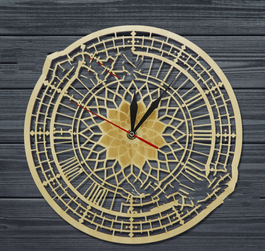 Wooden Wall Clock Custom London Big Ben Style Wall Clock Modern Wall Decoration Wall Clock - Pacisia