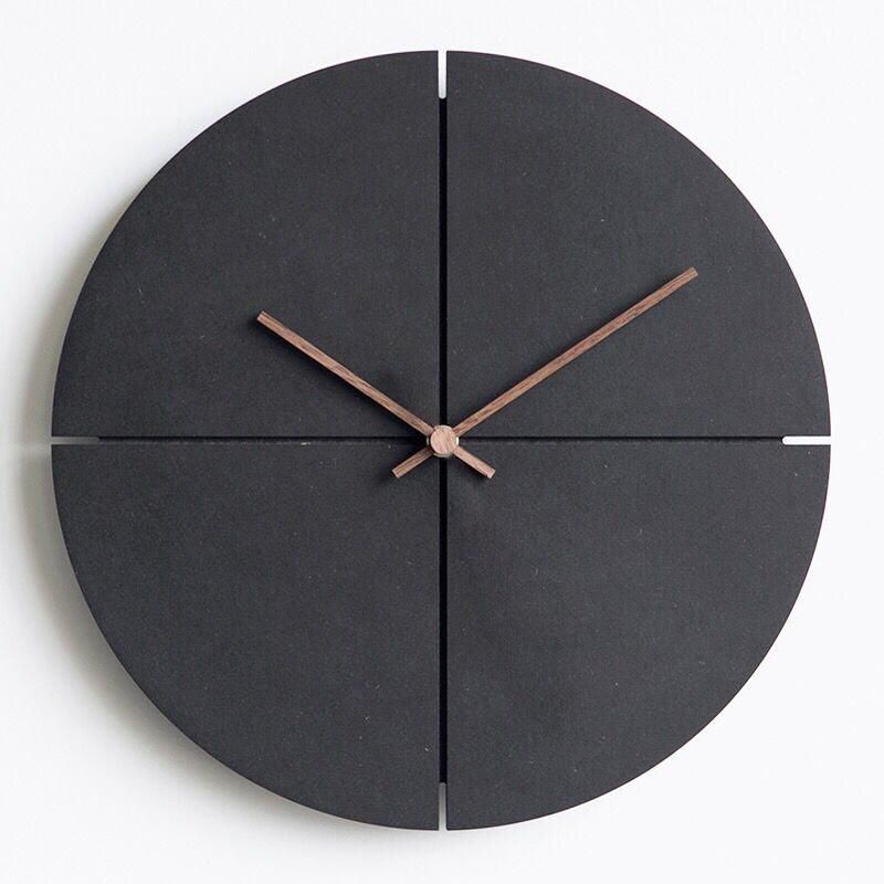 Wooden Wall Clock Jelock Wooden Clock Living Room Clock Decoration Wall Clock - Pacisia