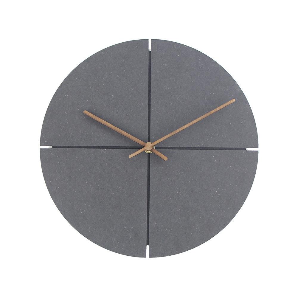 Wooden Wall Clock Jelock Wooden Clock Living Room Clock Decoration Wall Clock - Pacisia