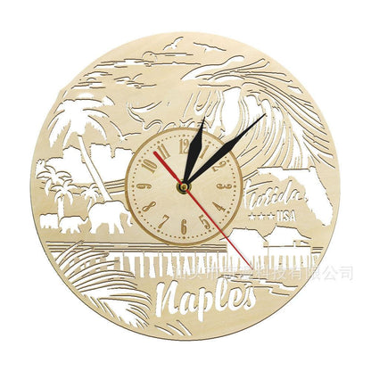 Wooden Wall Clock Modern Wall Clock - Pacisia