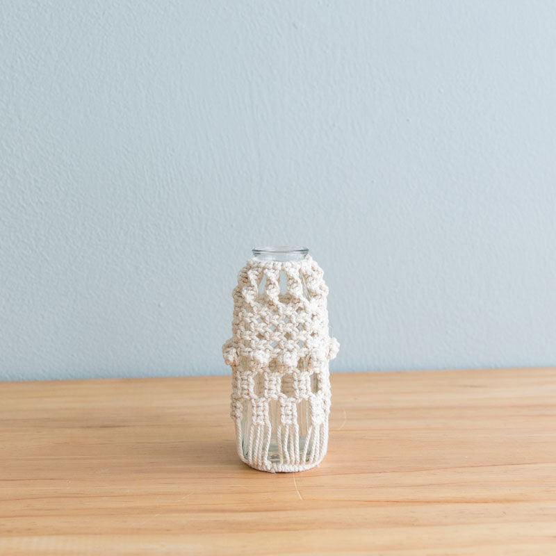 Woven glass jewelry vase creative dried flower ornaments - Pacisia