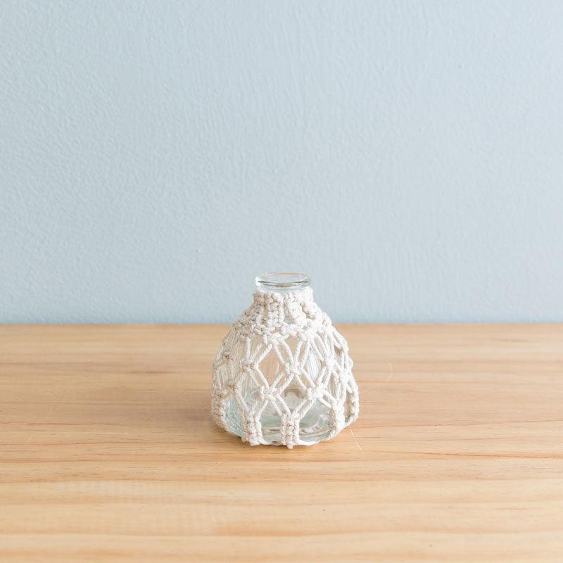 Woven glass jewelry vase creative dried flower ornaments - Pacisia