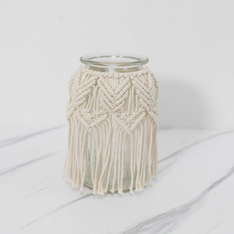 Woven glass jewelry vase creative dried flower ornaments - Pacisia
