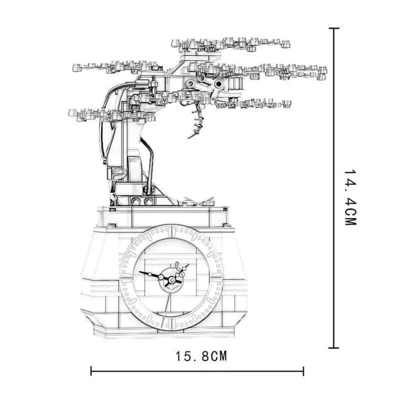 Bonsai Clock Building Blocks - Pacisia