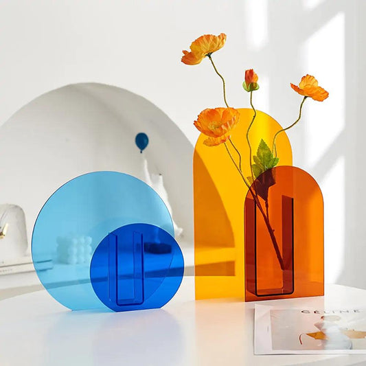 Minimalist Acrylic Vase - Pacisia