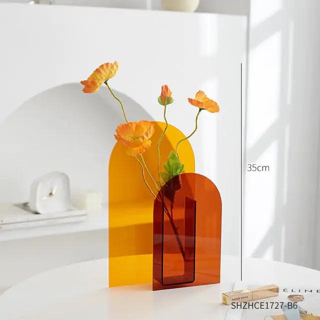 Minimalist Acrylic Vase - Pacisia