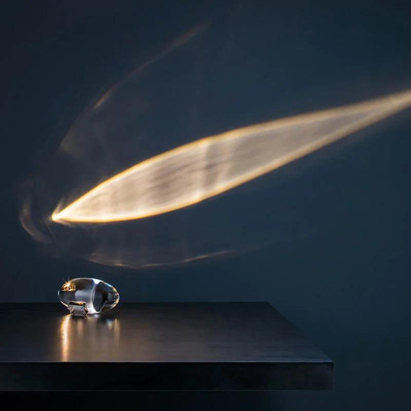 Table Lamp Led Crystal Eye Of The Sky Italian Designer Bedside Table Lamps For Living Bedroom Decor Light Night Projector Gift - Pacisia